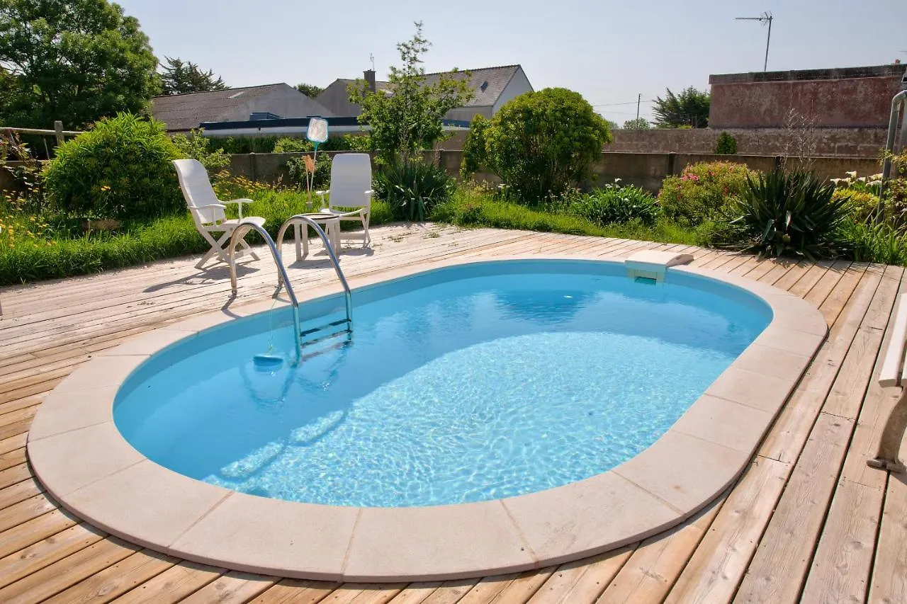 Nyaraló Maison Avec Piscine Pour 5 Personnes Plomeur